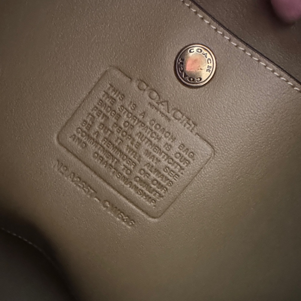 Coach Brooklyn 39 Shoulder Bag Suede - Picture 7 of 8